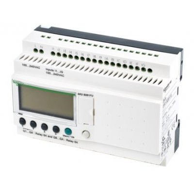 Schneider Electric SR3B261FU Logic Module 100-240 Vac 16 Input 10 Output