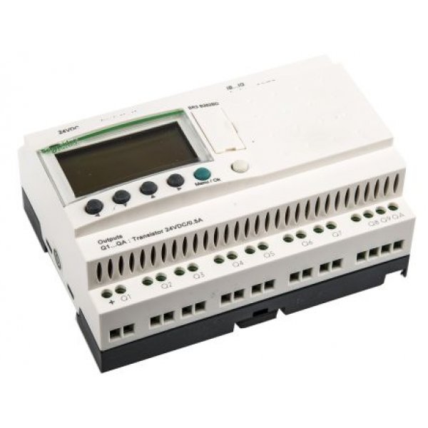 Schneider Electric SR3B262BD Logic Module 24Vdc 16 Input 10 Output