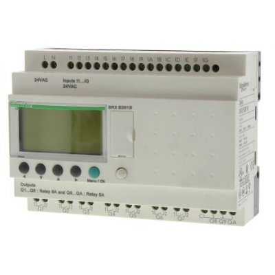 Schneider Electric SR3B261B Logic Module 24Vdc 16 Input 10 Output