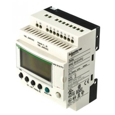 Schneider SR2B121FU Logic Module 120Vac/240Vac 8 Input 4 Output