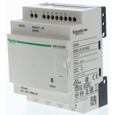 Schneider Electric SR2D101BD Logic Module 24 Vdc 6 Input 4 Output