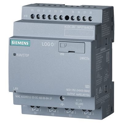 Siemens 6ED1052-2HB08-0BA0 Logic Module 24Vdc 8 Input 4 Output