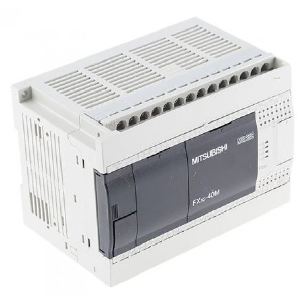 Mitsubishi FX3G-40MR-ES Logic Module 100-240Vac 24 Input 16 Output