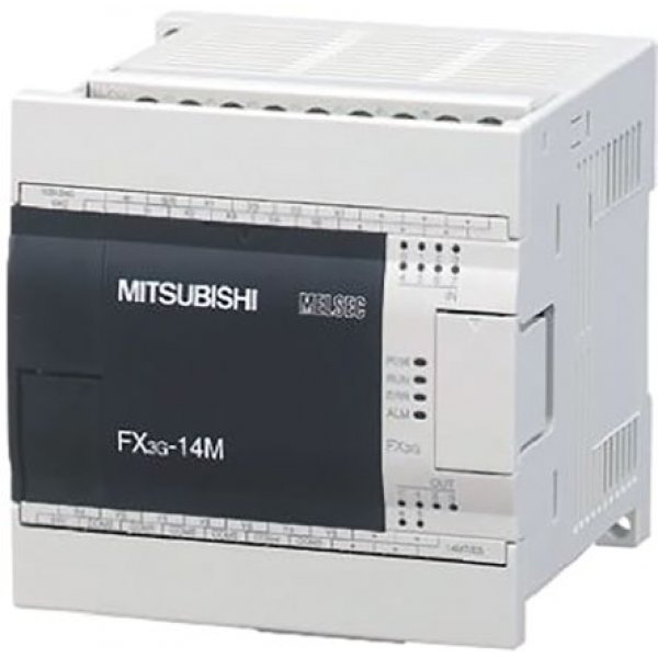 Mitsubishi FX3G-14MR/DS Logic Module 12-24Vdc 8 Input 6 Output