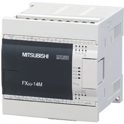 Mitsubishi FX3G-14MR-ES Logic Module 100-240Vac 8 Input 6 Output