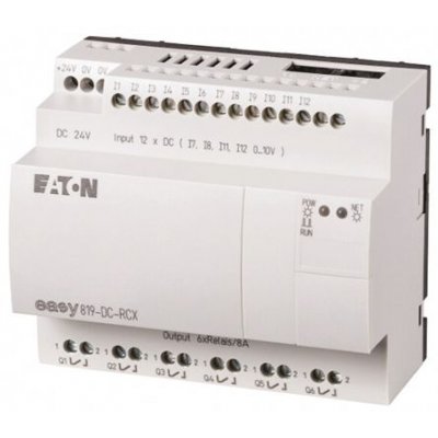 Eaton EASY819-DC-RCX Logic Module 24 Vdc 12 Input 6 Output