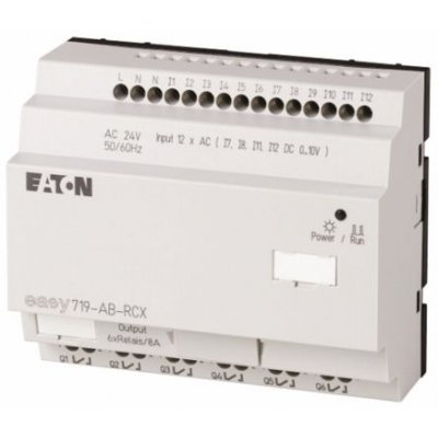 Eaton EASY719-AB-RCX Logic Module 24Vdc 12 Input 6 Output