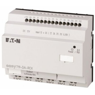 Eaton EASY719-DA-RCX Logic Module 12Vdc 12 Input 6 Output