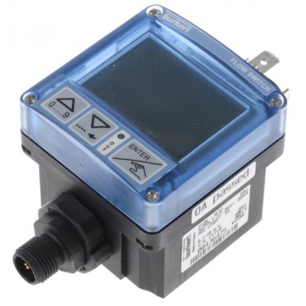 Burkert 436475 2-1200 L/min Flow Controller 5-Pin M12 Plug