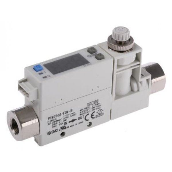 SMC PFM750S-F01-B 1-50 L/min Flow Controller