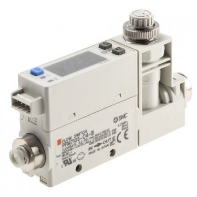 SMC PFM710S-C4-B Compact Mount Flow Controller, 0.2 → 10 L/min