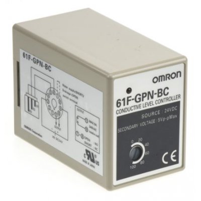 Omron 61F-GPN-BT 24VDC Level Controller DIN Rail Mount