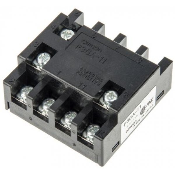 Omron P3GA-11 Socket For Use With H3CR-A Series, H3CR-F Series, H3CR-H Series