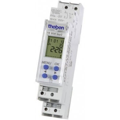 Theben/Timeguard TR608 top2 S Switch Measures Hours 230 Vac