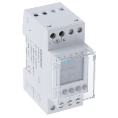 Siemens 7LF4521-0 Digital DIN Rail Switch Measures Days 230 Vac