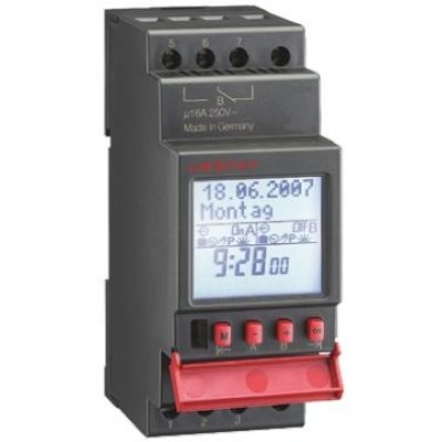 Muller SC 28.11 PRO4 115V Digital DIN Rail Switch Measures 115 Vac