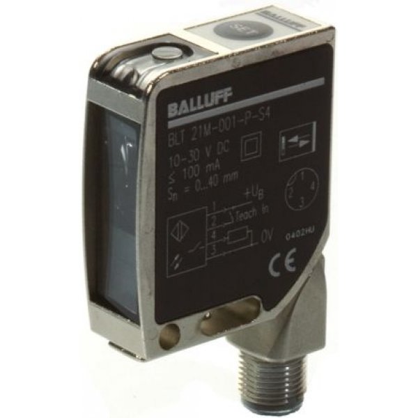 BALLUFF BLT 21M-001-P-S4 Ultraviolet LED Light Intensity Colour Contrast Sensor