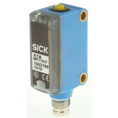 Sick KTM-WP11181P 12.5 mm Blue Green Red LED Contrast Sensors