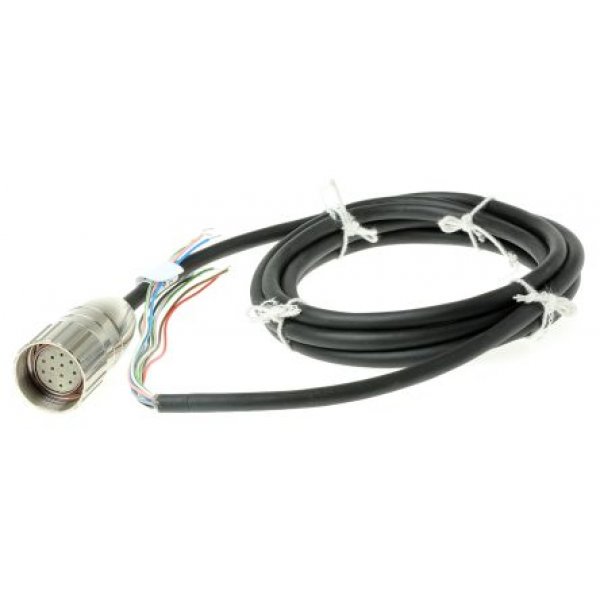 Baumer Z 141.003 Female 12 way M23 to Unterminated Sensor Actuator Cable, 2m