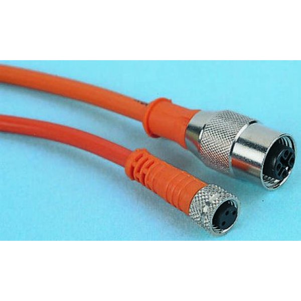 Belden RKT 5-87/5M Straight Female 5 way M12 to Unterminated Sensor Actuator Cable, 5m