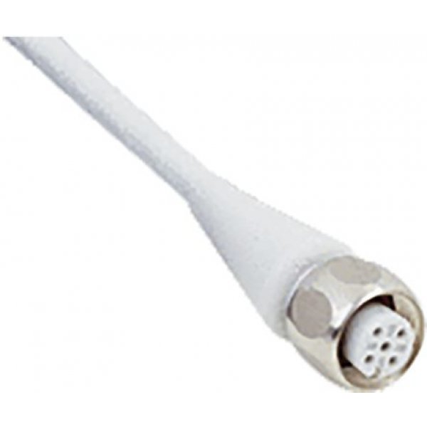 Sick DOL-1204-G05MRN Straight Female 4 way M12 to 4 way Unterminated Sensor Actuator Cable, 5m
