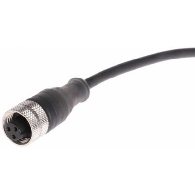 Telemecanique Sensors  XZCP1865L2 1/2-20 UNF 3-Pin 2m Female Cable & Connector
