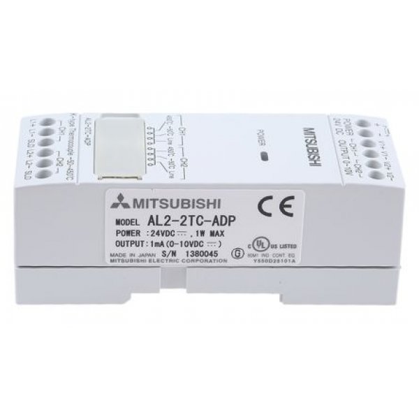 Mitsubishi AL2-2TC-ADP Logic Module Analogue Extension 2 In/Out
