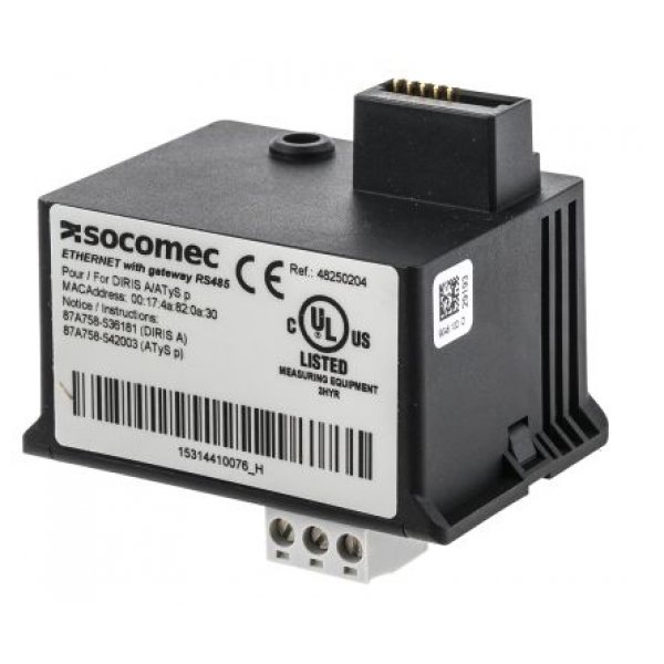 Socomec 4825 0204 PLC Expansion Module Communication