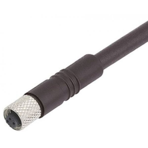Binder 79-3102-32-03 2m Female Cable Connector for M5 Sensor Connectors