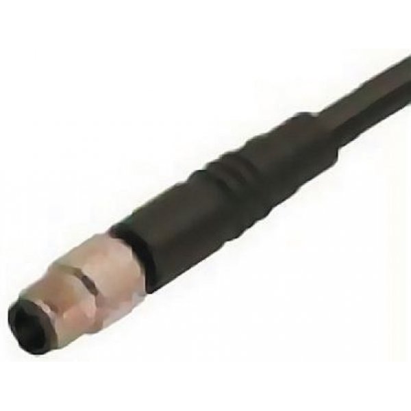 Binder 79-3107-32-04 2m Male Male Cable Connector for M5 Sensor Connectors