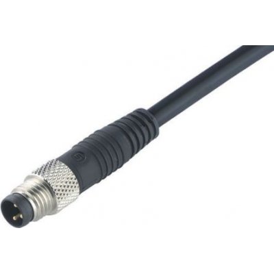 Binder 79-3381-42-04 2m Male Cable Connector for M8 Sensor Connectors
