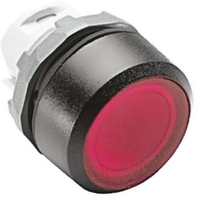 ABB 1SFA611100R1101 MP1-11R Red Push Button Head 22mm Cutout