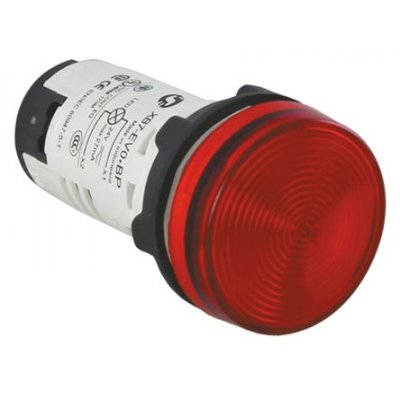 Schneider Electric XB7EV04GP Red LED Indicator 22mm 120 V ac