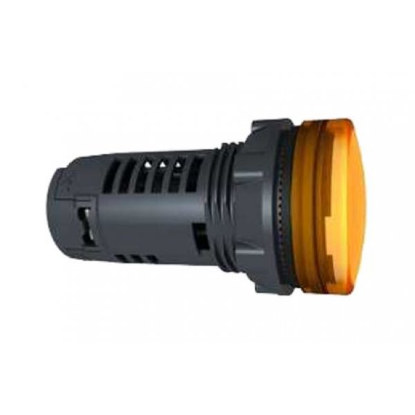 Schneider Electric XB5EVM5 Orange LED Pilot Light Complete 22mm 230 Vac/240 Vac