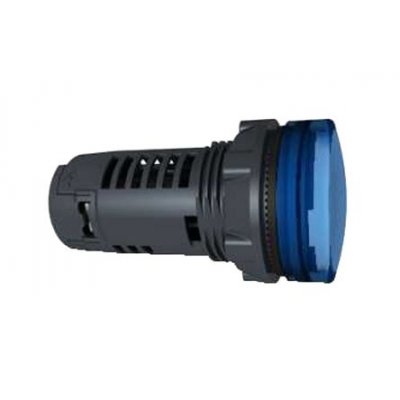 Schneider XB5EVG6 Blue LED Pilot Light Complete 22mm 110 V ac, 120 V ac