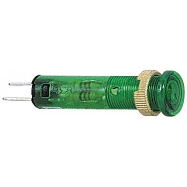 Schneider Electric XVLA313 Green LED Pilot Light 12mm 5 V dc